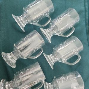 Set of 6   heritage irish cream mugs